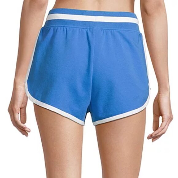 Sports Illustrated Womens Pull-On Short Size L Captivating Blue - Picture 3 of 3